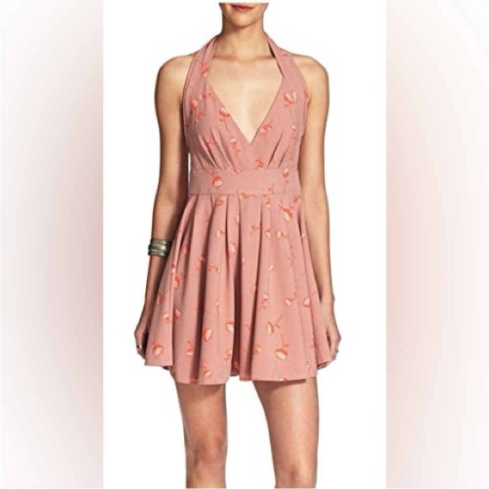 Free People Minis for You Dandelion Halter Dress